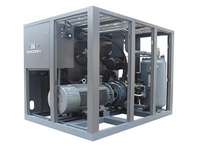 Compressor de ar de parafuso rotativo de fase dupla com velocidade fixa, Compressor série GA +
